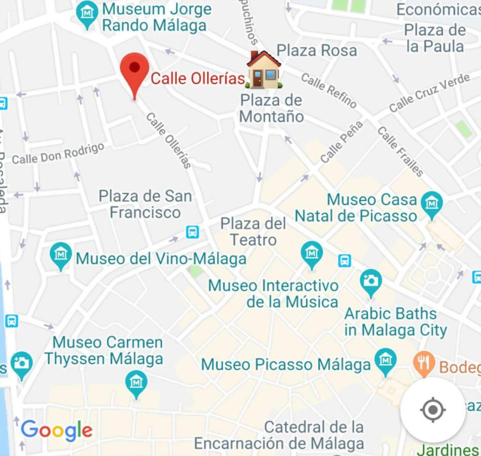 Calle Ollerias Málaga Eksteriør bilde